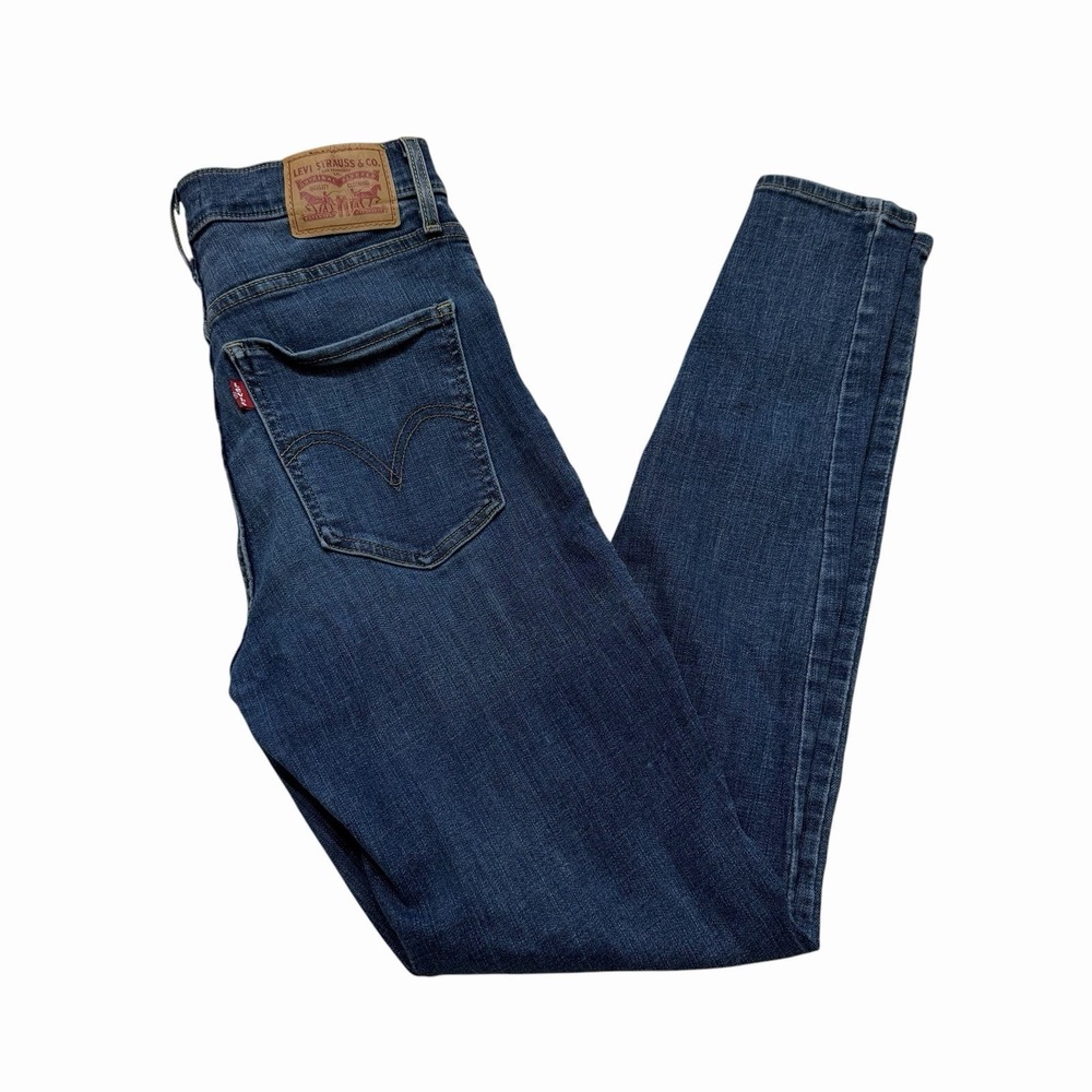Levi's Mile High Super Skinny Jeans Womens High Rise Stretch Denim